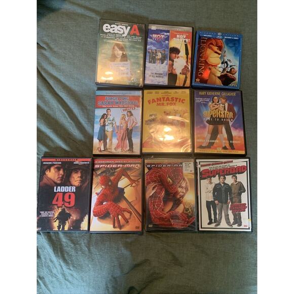 Lot Of 10 DVDs Easy A, Superstar, Superbad, Forgetting Sarah Marshall And More - Picture 2 of 2